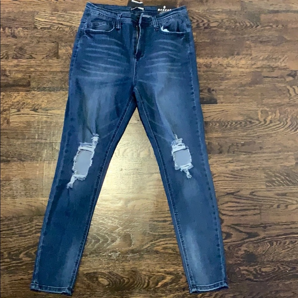 Fashionnova Walk Of Fame Ankle Jeans